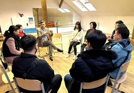 South Korean delegation visit
